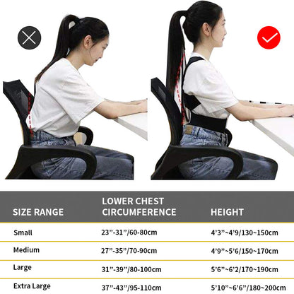 New! Women Back Posture Corrector