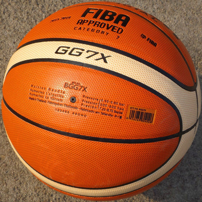 Basketball FIBA Approved Size 7 PU Leather GM7X