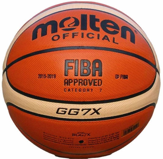 Basketball FIBA Approved Size 7 PU Leather GM7X