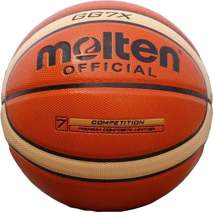 Basketball FIBA Approved Size 7 PU Leather GM7X