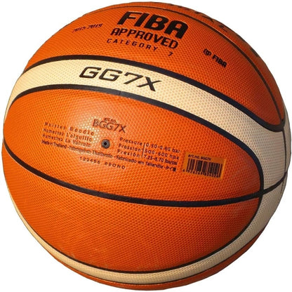 Basketball FIBA Approved Size 7 PU Leather GM7X