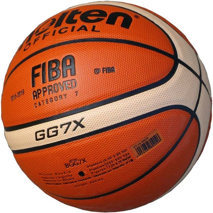 Basketball FIBA Approved Size 7 PU Leather GM7X