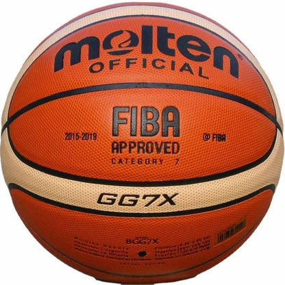 Basketball FIBA Approved Size 7 PU Leather GM7X